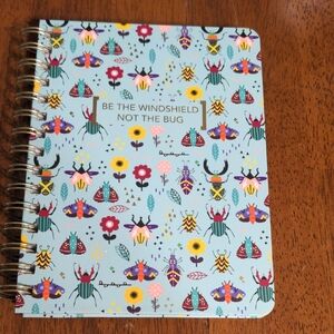 Colorful Insect Pattern Spiral Notebook